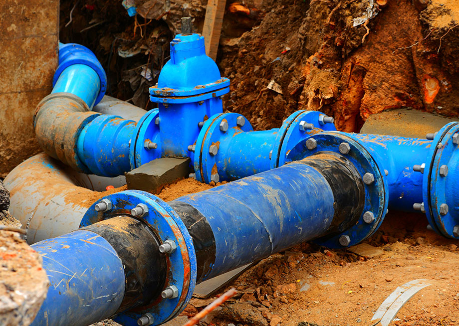 Sewer Line Replacement in Devon