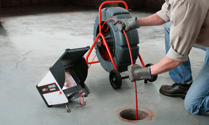 Video Pipe Inspection in Devon